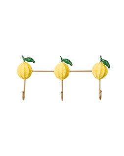 Lemon Raffia Wall Storage Hooks €42.50