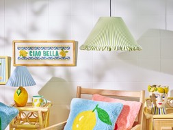 Lemon Tufted Cushion Cover 45x45cm £32.5 landscape