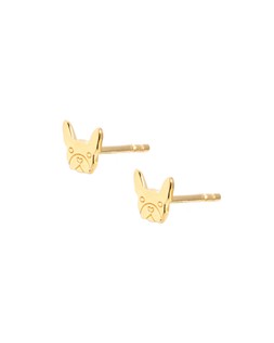 Lennie Bulldog Gold Plated Stud Earrings £22.50 €29.50