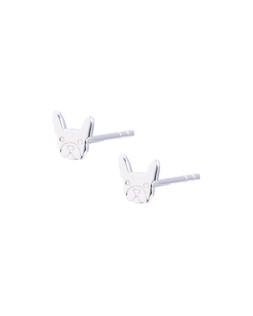 Lennie Bulldog Silver Stud Earrings £19.50