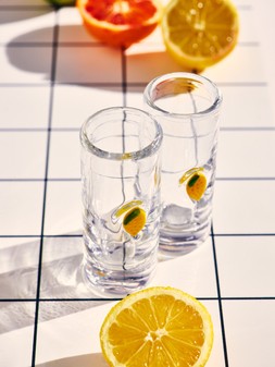 Limoncello Clear Shot Glasses Set of Four £24.5