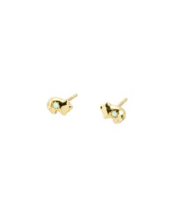 Lucky Pig Opalite Inlay Stud Earrings £28