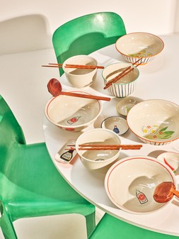 Nori Ceramic Ramen Bowl & Spoon £20