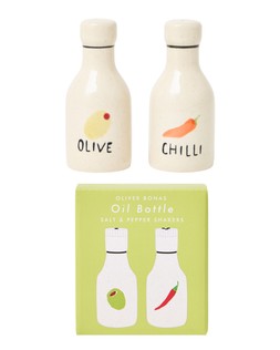 Oil Bottle Ceramic Salt & Pepper Shakers £19.50 €25.50