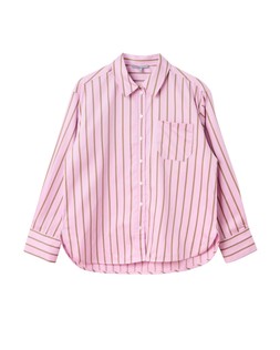 Pink & Brown Striped Shirt £60.00 €78.00