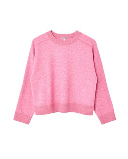 Pink Crew Neck Sparkle Knitted Jumper £58.00 €76.00