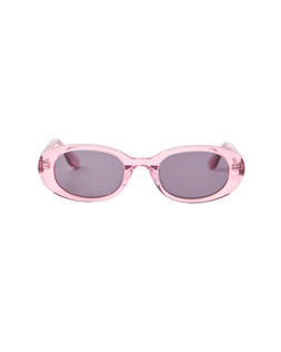 Pink Crystal Square Bevelled Acetate Sunglasses £59.50