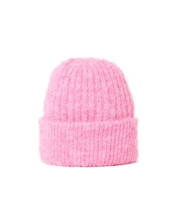 Pink Marl Ribbed Beanie Hat £22.00 €29.00