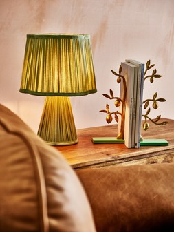 Pli Green Pleated Desk & Table Lamp £88