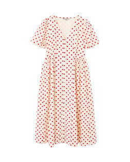 Pretty Polka Dot Midi Dress £80 €105