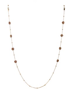 Rosaria Brown Beaded Flowers Glasses Chain £19.50 €25.50