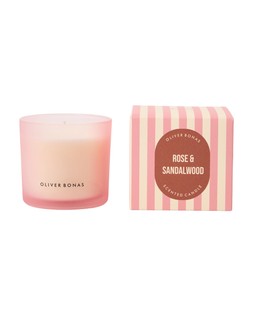 Rose & Sandalwood Scented Candle £18.50 €24.50