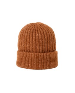 Rust Ribbed Beanie Hat £22.00 €29.00