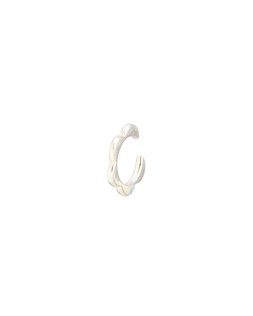 Senna Scalloped Flower Silver Ear Cuff £26