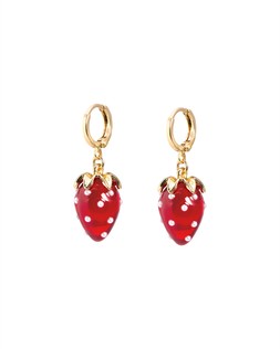 Sierra Strawberry Charm Drop Huggies £18