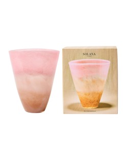 Solana Tonal Pink Glass Vase £35