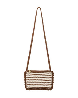 Striped Crochet Crossbody £34 €44.5
