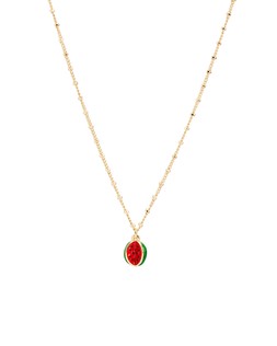 Wilma Watermelon Pendant Chain Necklace £22.50 €29.50