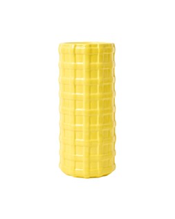 Woven Yellow Ceramic Vase £35