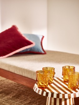 2 Stacking Tiger Glass Tumblers Set of Four £24.50