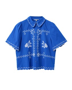 Blue Cross Stitch Shirt £65