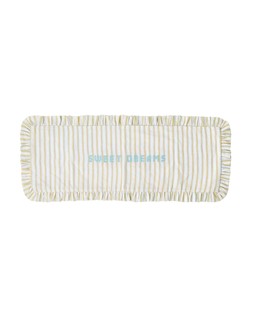 Blue & Yellow Sweet Dreams Pinstripe Cushion Cover Long £35