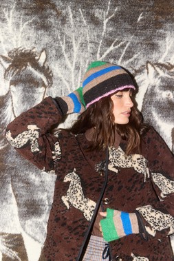 Brown Horse Print Borg Jacket £100 (2) 1959079