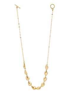 Elissa Teardrop Gold Tone Collar Necklace £26