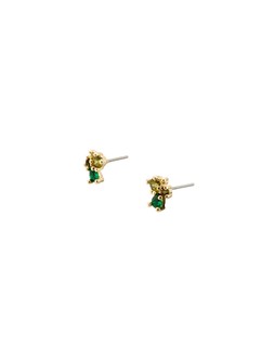 Emer Green Stone Cluster Stud Earrings £14.5