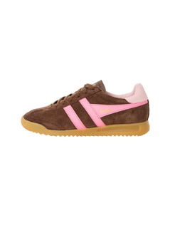 Gola Torpedo Dark Brown & Pink Trainers £90