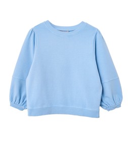 Light Blue Lantern Sleeve Sweatshirt £55
