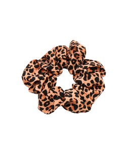 Oliver Bonas Alecia Orange Animal Print Scrunchie £12.50
