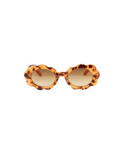 Oliver Bonas Amber Torte Flower Oval Sunglasses £26