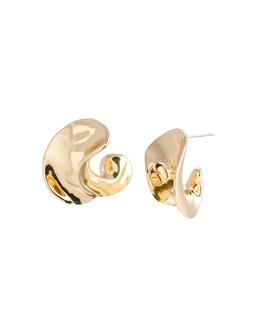 Oliver Bonas Arden Spiral Warped Metal Hoops £18