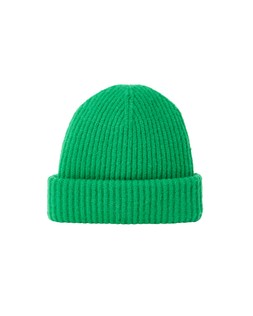 Oliver Bonas Bright Green Rib Beanie £22