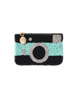 Oliver Bonas Camera Beaded Keyring £22