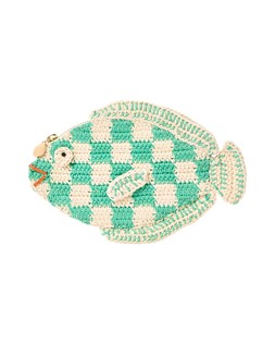 Oliver Bonas Checker Fish Pouch £28