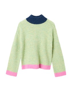Oliver Bonas Colourblock Funnel Neck Jumper £60