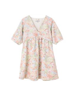 Oliver Bonas Denim Floral Mini Dress £80