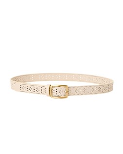 Oliver Bonas Ecru Cut Out Belt £29.50