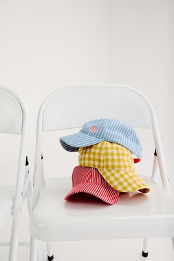 Oliver Bonas Gingham Check Caps £28