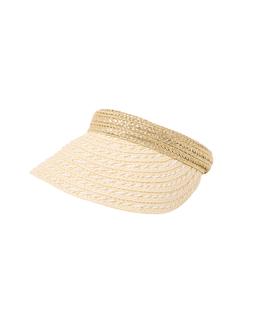 Oliver Bonas Gold Natural Visor £24