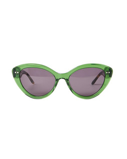 Oliver Bonas Green Cateye Acetate Sunglasses £59.50