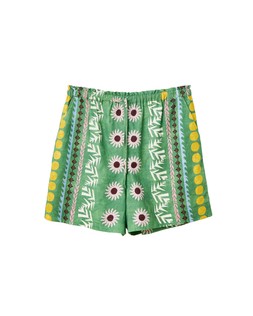Oliver Bonas Green Conversational Print Short £55