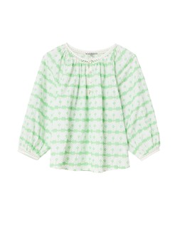 Oliver Bonas Green Embroidered Blouse £60