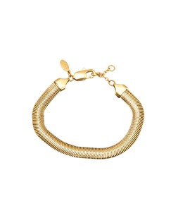 Oliver Bonas Harper Snake Chain Stainless Steel Bracelet £29.50