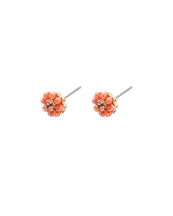 Oliver Bonas Kallie Stone Detail Mini Flower Stud Earrings £9.50