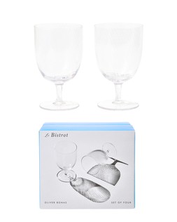 Oliver Bonas Le Bistrot Glasses S4 £29.50