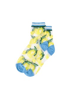 Oliver Bonas Lemon Sheer Socks £8