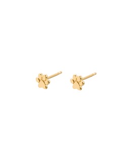 Oliver Bonas Milo Paw Print Gold Stud Earrings £16.50